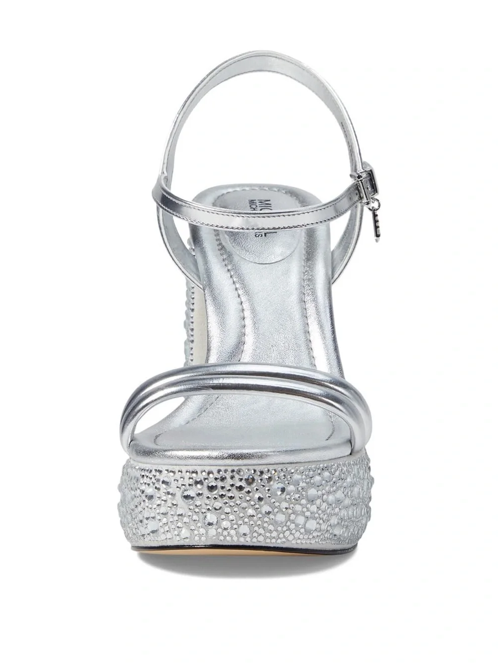 Michael Kors Laci Platform Sandal Silver 7.5 M